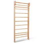 Švediška sienelė su 10 skersinių ir viršutiniu išsikišusiu skersiniu (Natūrali)