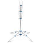 Sulankstoma aliumininė skalbinių džiovyklė (Sidabrinė)