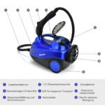 Galingas 2000 W daugiafunkcis garų valytuvas (Mėlyna)