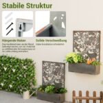 Pakeliamų lysvių su grotelėmis komplektas (2 vnt) (Rūdys)