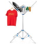 Sulankstoma aliumininė skalbinių džiovyklė (Sidabrinė)