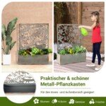 Pakeliamų lysvių su grotelėmis komplektas (2 vnt) (Rūdys)