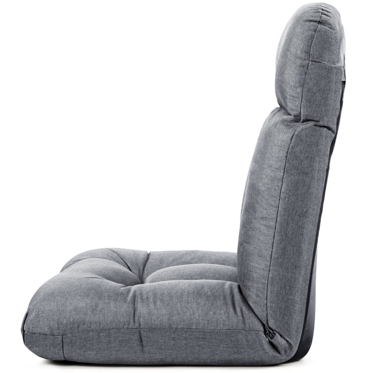Reguliuojamas poilsio krėslas su penkiais kampais (Pilka)