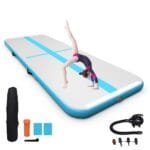 Pripučiamas gimnastikos čiužinys 3 m (Mėlyna)