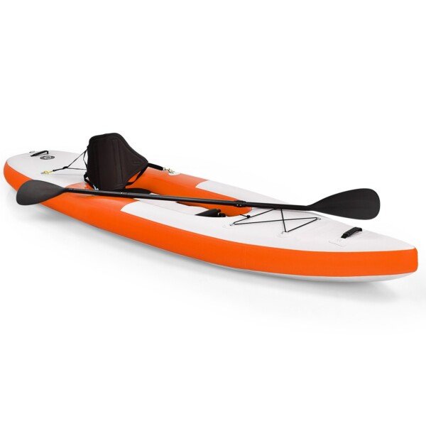 Irklavimo priemonė vienam asmeniui 330 cm (Oranžinė ir balta)