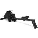 Sulankstomas magnetinis irklavimo treniruoklis (Juoda)