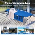 Sulankstoma stovyklavimo lova 204 kg talpos (Mėlyna)