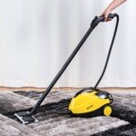 2000 W Daugiafunkcis Garinis Valytuvas su priedų komplektu (Geltona)