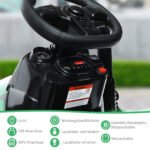 Elektrinis traktorius su priekaba vaikams (Žalia)