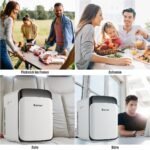 Nešiojamas 15L mini šaldytuvas su šildymo funkcija (Balta)