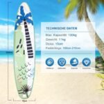 Pripučiama irklentė SUP 320 cm (Žalia)