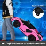 Elektrinis vaikiškas automobilis su 2.4G nuotolinio valdymo pultu ir LED žibintais (Žalia)