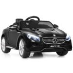 Elektrinis vaikiškas automobilis su nuotolinio valdymo pultu (Juoda)