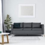 Moderni trivietė sofa (Pilka)