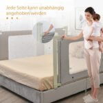 Reguliuojamo aukščio lovos apsauginė tvorelė 150 cm (Pilka)