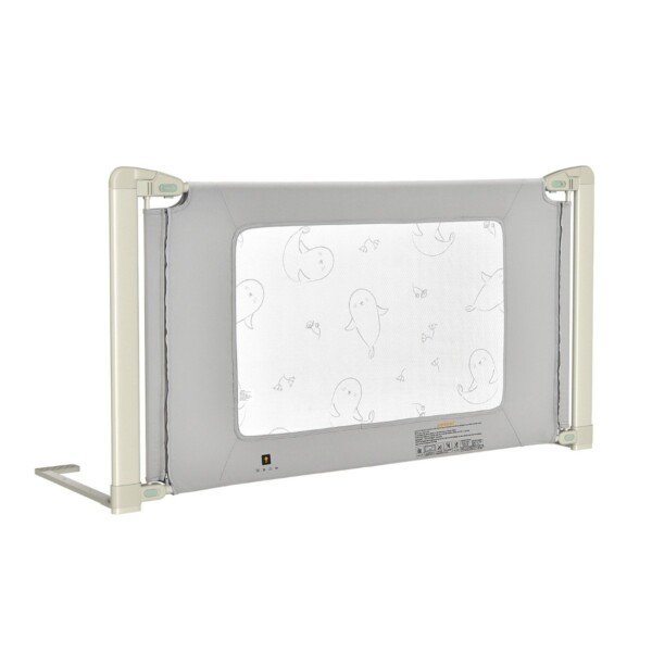 Reguliuojamo aukščio lovos apsauginė tvorelė 150 cm (Pilka)