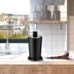 Elektrinė kavamalė 150 W su nerūdijančio plieno ašmenimis (Juoda)