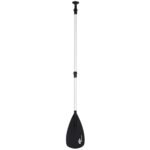Reguliuojamo ilgio irklas vandens sportui 175–215 cm (Juoda)