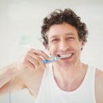 Elektrinis burnos irigatorius 600 ml talpa (Balta)