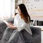 Svorinė medvilninė antklodė suaugusiems ir vaikams (Pilka)