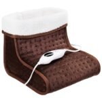 Elektrinis pėdų šildytuvas su šešiais temperatūros lygiais (Ruda)