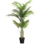 Realistiška dekoratyvinė dirbtinė palmė (Žalia)
