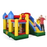 Pripučiama pilis su čiuožykla (Spalvinga)