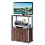 TV spintelė su 2 atviromis lentynomis 60 x 29 5 x 75 cm (Ruda)