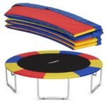 Apsauginė trampolino danga 244 cm x 244 cm (Spalvota)