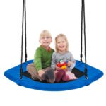 Šešiakampė reguliuojamo aukščio lizdinė sūpynė (Mėlyna)