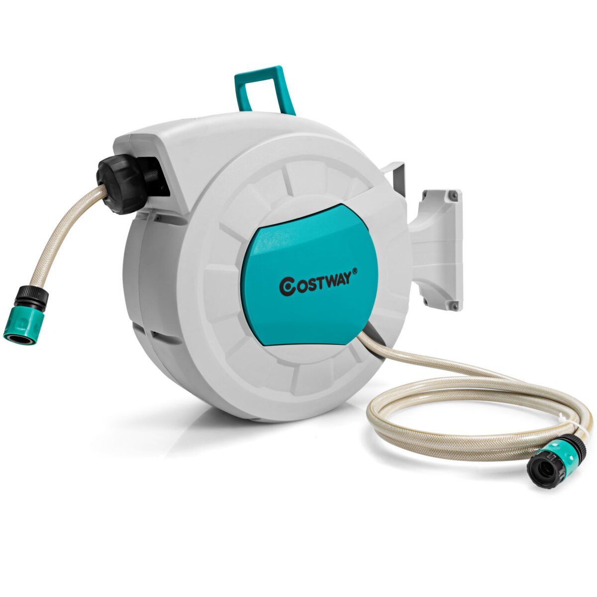 Įtraukiama sodo žarnos ritė 19 5 m (Pilka)