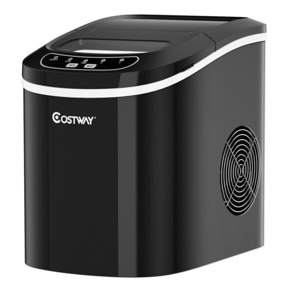 Nešiojamoji ledo gaminimo mašina (Juoda)