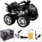Nuotoliniu būdu valdomas RC ATV motociklas su 2 4 GHz valdymo pultu (Juoda)