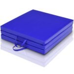 Sulankstomas minkštas sporto ir gimnastikos kilimėlis (Mėlyna)