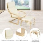 Sūpynės su pakoja ir pagalve (Smėlio)