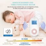 Elektrinis dvigubas pientraukis su 9 siurbimo lygiais (Skaidri)