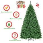 Dirbtinė Kalėdinė eglė su 3594 šakų galiukais 275 cm (Žalia)