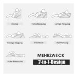 Ergonomiška atrama iš atminties putų (Balta)