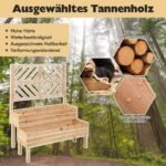 Paaukštintas gėlynas su atramine sienute (Natūrali)