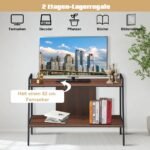 TV stovas su 2 lentynomis iki 32 colių televizoriams (Riešuto)
