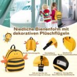 Dalių kelioninis lagaminas su kuprine vaikams (Geltona)