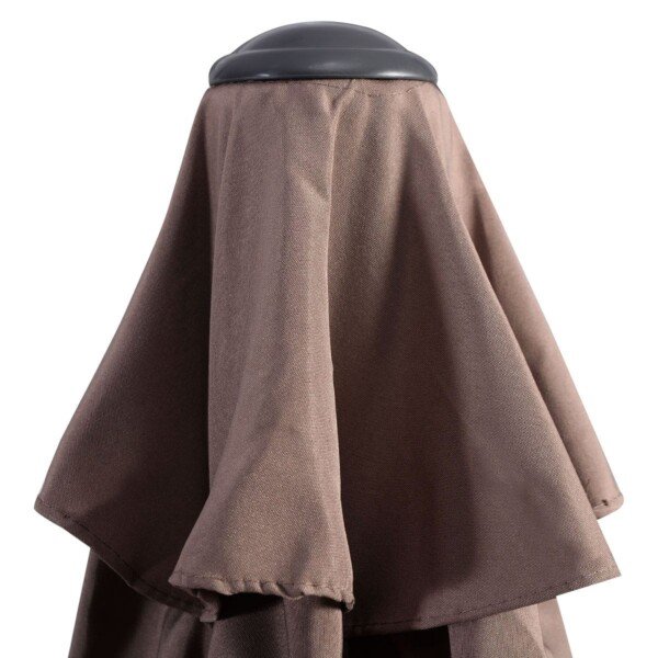 Pastatomas skėtis nuo saulės su rankenėle 3 m (Ruda)