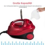 Galingas 2000W garų valytuvas (Raudona)