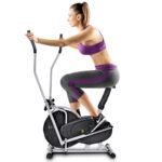 Elipsinis treniruoklis su reguliuojamu aukščiu ir integruotu kompiuteriu (Juoda)