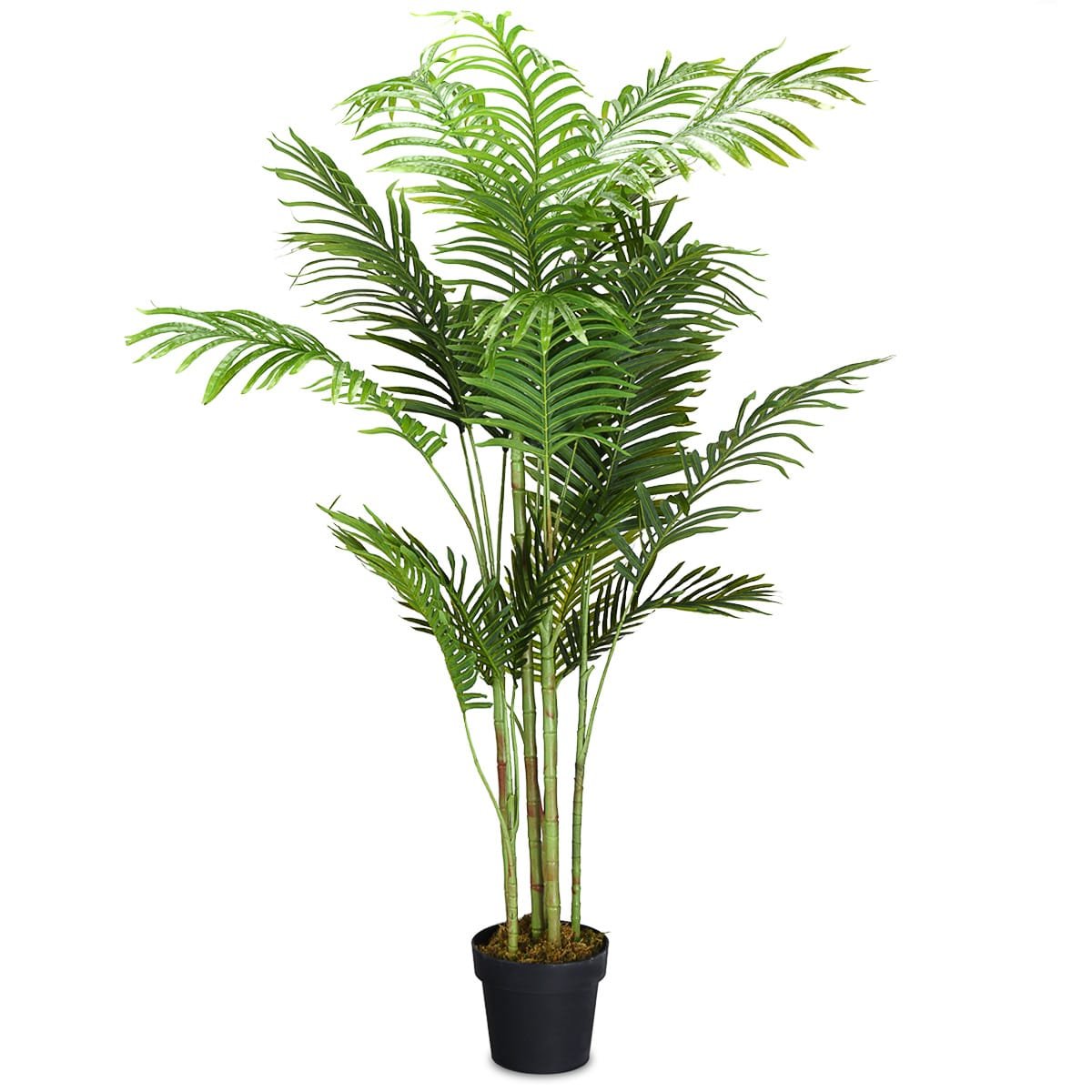 2_120_36 Realistiška dekoratyvinė dirbtinė palmė (Žalia)