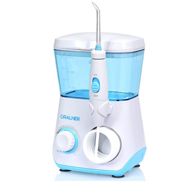 Elektrinis burnos irigatorius 600 ml talpa (Balta)