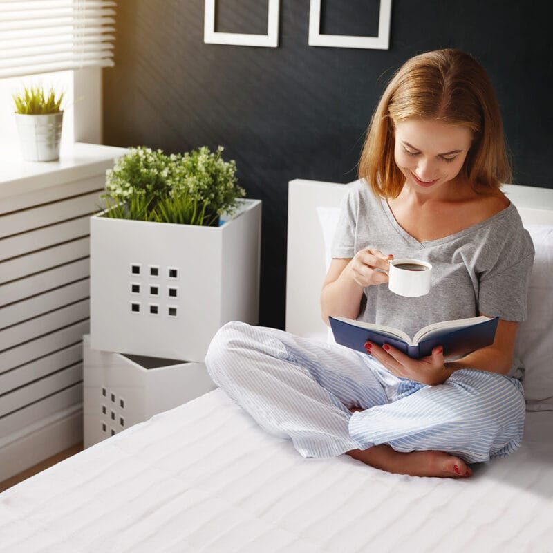 Elektrinis šildomas čiužinys 190x90 cm (Balta)