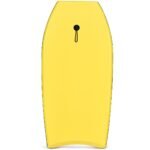Lengvas bodyboard su EPS šerdimi ir XPE paviršiumi (Geltona)