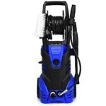 Aukšto slėgio plovimo įrenginys su priedais (Mėlyna)