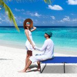 Sulankstoma kempingo lova atspari audiniui (Mėlyna)